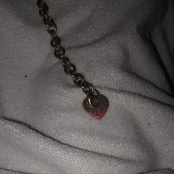 Tiffany & Co. Silver Bracelet with Pink Accents - Picture 2 of 4